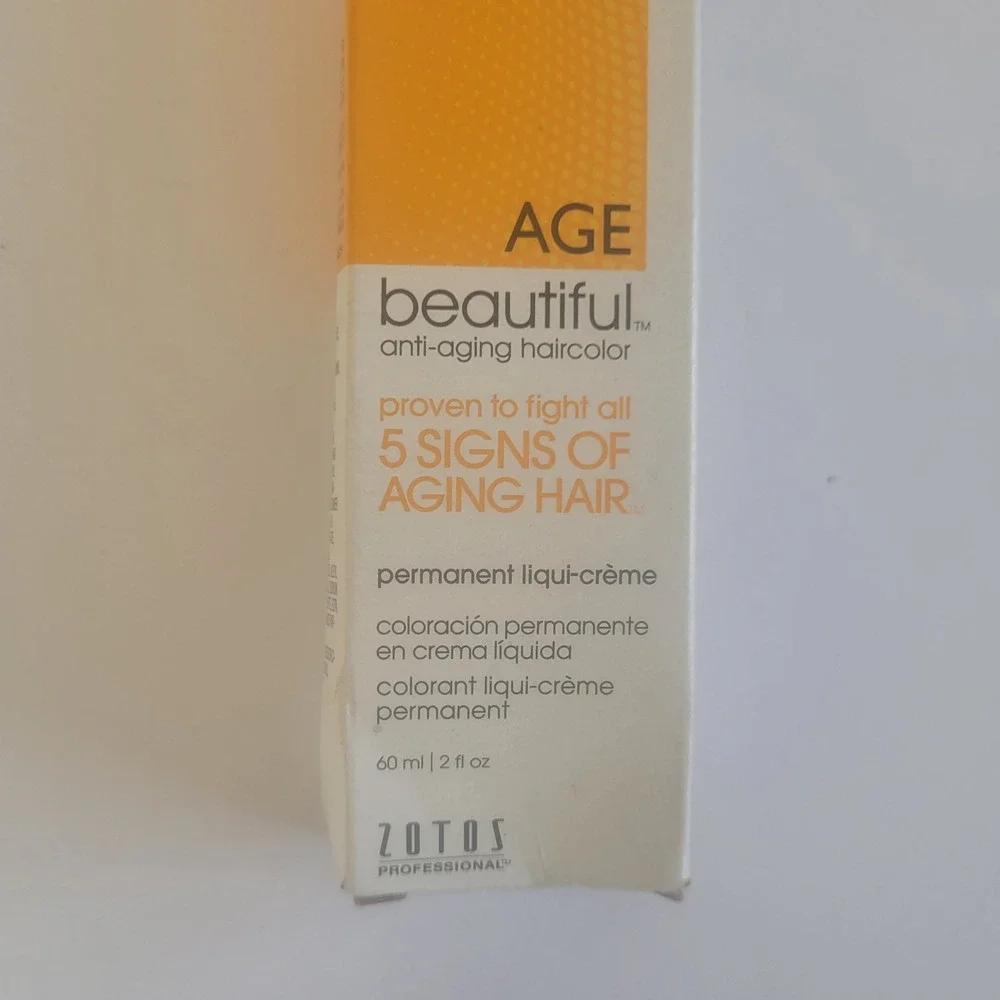 Zotos AGE beautiful 9G Light Golden Blonde Permanent Haircolor‎ 2oz